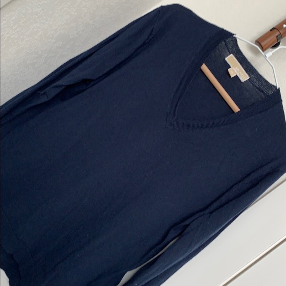 Navy Blue Michael Kors Sweater Top